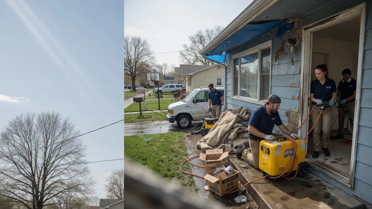 Basement Flood Cleanup in Pleasant Lake, MI near me
